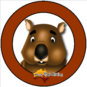 Wombat Stickers (Sheet of 12)
