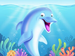 Home 5 Dolphin underwater