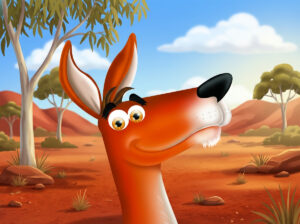 Home 7 Kangaroo in the Outback